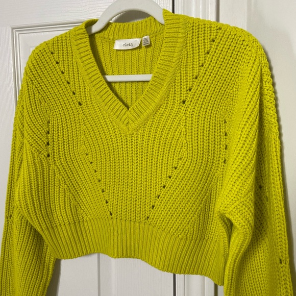 Cloth by RD Cropped Knit Sweater - Picture 2 of 5